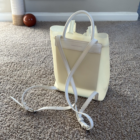 Charles & Keith Translucent Drawstring Backpack - Picture 6 of 16